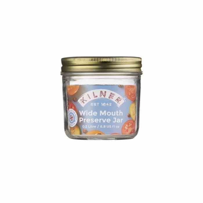 Słoik 0,2 l z szerokim wlewem, Preserve Jar / Kilner