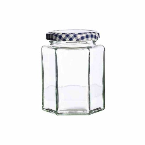 Słoik 0,28 l. szcześciokąt, Made In England / Kilner