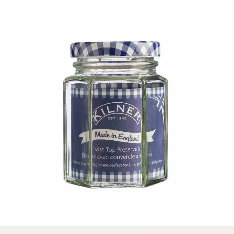 Słoik 0,28 l. szcześciokąt, Made In England / Kilner