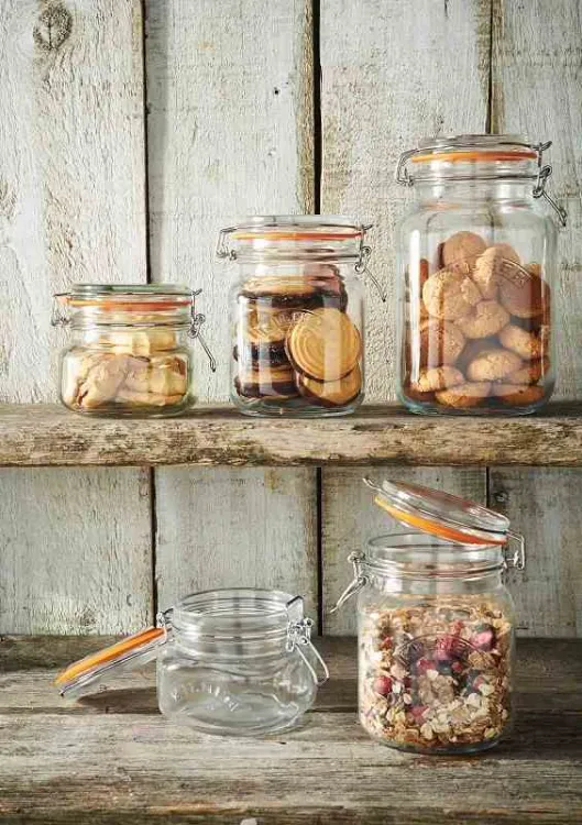 Słoik 1 l. Square Clip Top Jar / Kilner