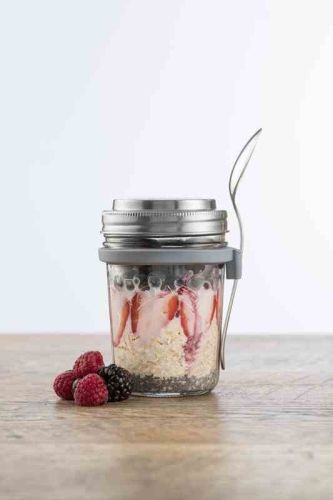 Słoik śniadaniowy + łyżka / Kilner