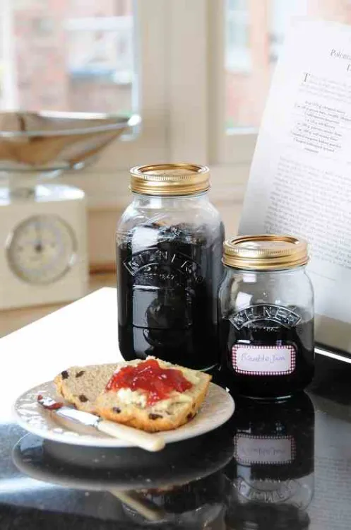 Zestaw 6 nakrętek do słoików, Preserve Jars / Kilner