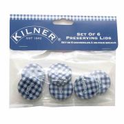 Zestaw 6 pokrywek 6x30mm, Made In England / Kilner