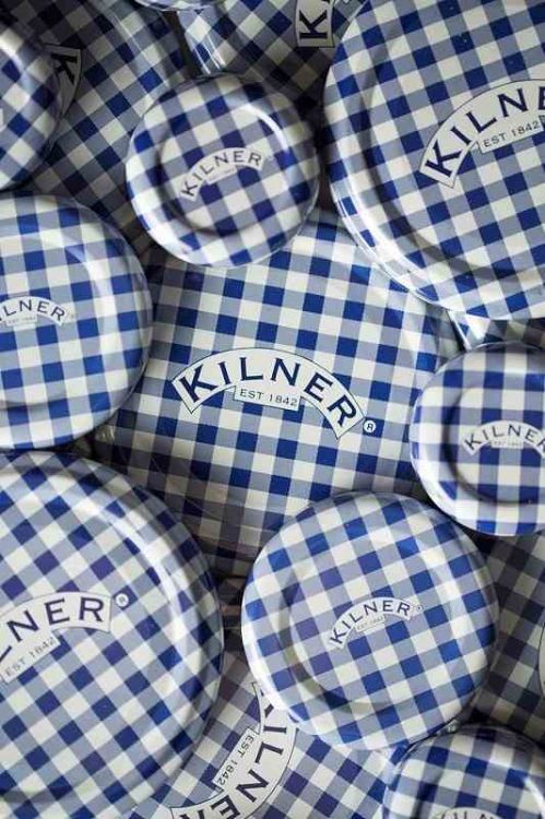 Zestaw 6 pokrywek 6x30mm, Made In England / Kilner