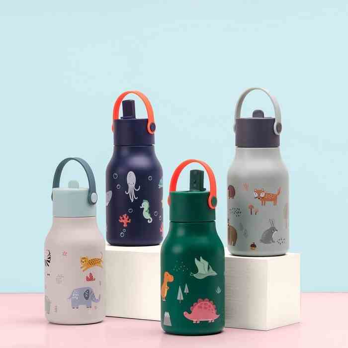 Butelka dla dzieci 400ml.  Safari, Little Lund / Lund London