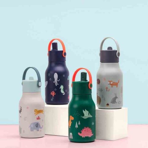 Butelka dla dzieci 400ml. Woodland, Little Lund / Lund London