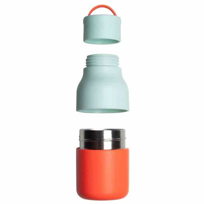 Butelka S 250ml. mięta/czerwień, Skittle Active / Lund London