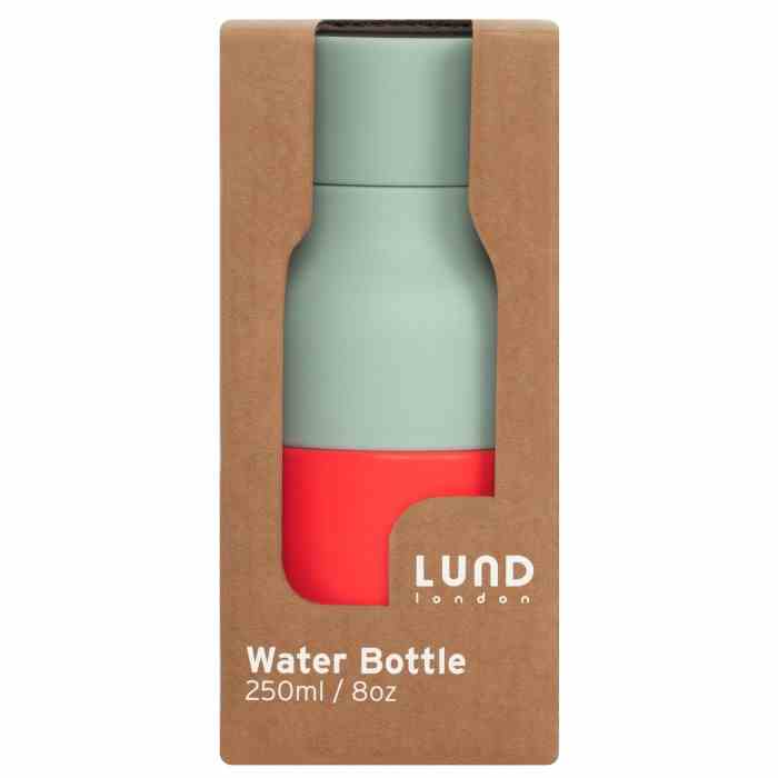 Butelka S 250ml. mięta/czerwień, Skittle Active / Lund London