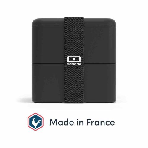 Lunchbox Bento Square, Black Onyx / Monbento
