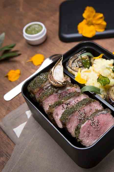Lunchbox Bento Square, Black Onyx / Monbento