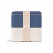 Lunchbox Bento Square, Blue Natural / Monbento