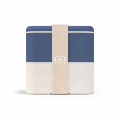 Lunchbox Bento Square, Blue Natural / Monbento