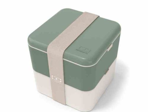 Lunchbox Bento Square, Natural Green / Monbento
