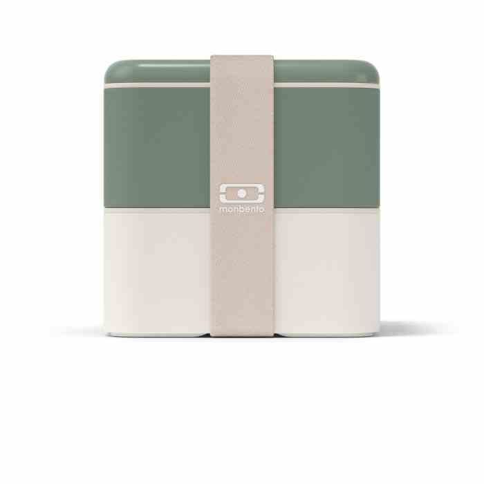 Lunchbox Bento Square, Natural Green / Monbento