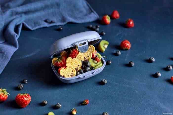 Lunchbox dziecięcy Gram, Blue Infinit / Monbento