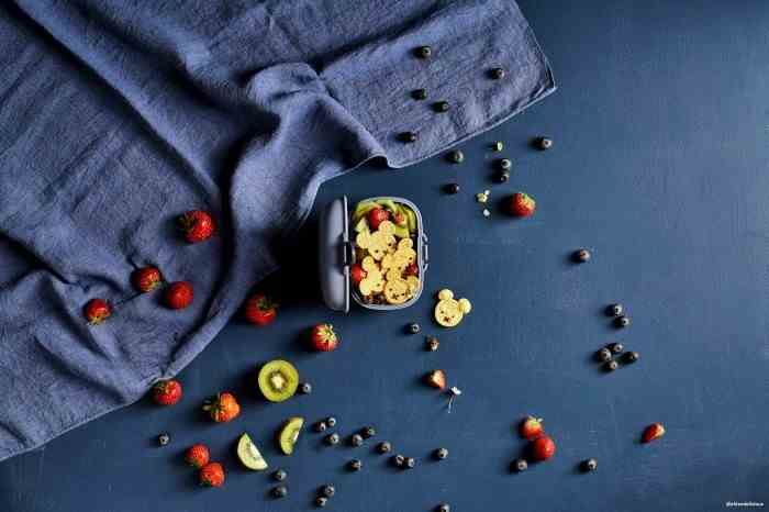 Lunchbox dziecięcy Gram, Blue Infinit / Monbento