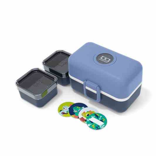 Lunchbox dziecięcy Tresor, Blue Infinity / Monbento