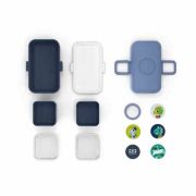 Lunchbox dziecięcy Tresor, Blue Infinity / Monbento