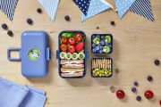 Lunchbox dziecięcy Tresor, Blue Infinity / Monbento