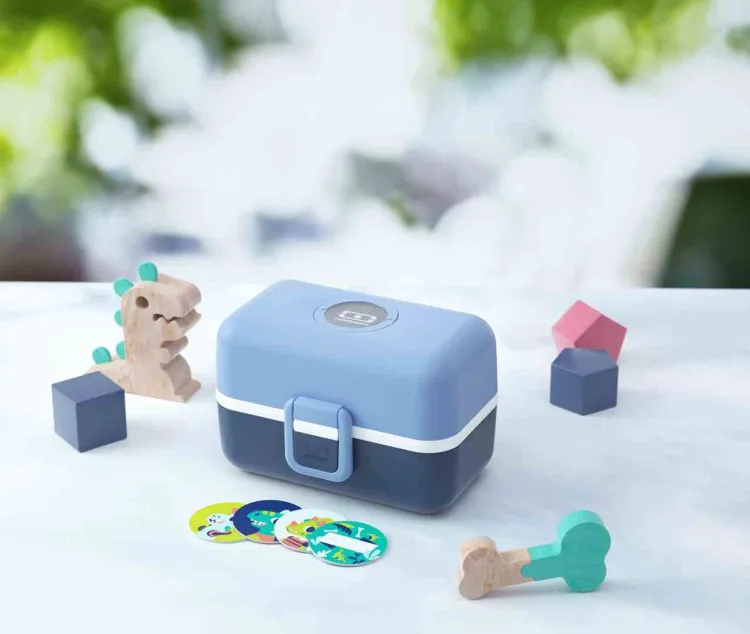 Lunchbox dziecięcy Tresor, Blue Infinity / Monbento