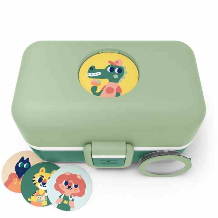 Lunchbox dziecięcy Tresor, Green Forest / Monbento