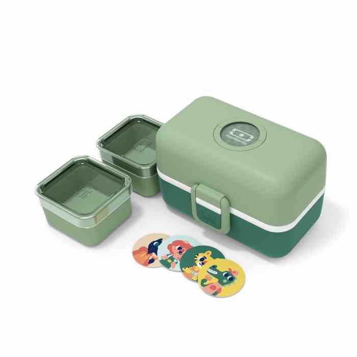 Lunchbox dziecięcy Tresor, Green Forest / Monbento