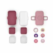 Lunchbox dziecięcy Tresor, Pink Blush / Monbento