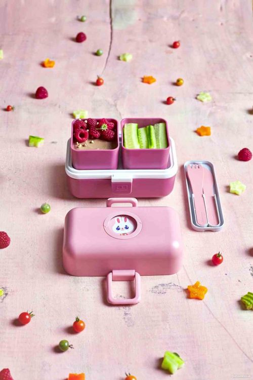 Lunchbox dziecięcy Tresor, Pink Blush / Monbento
