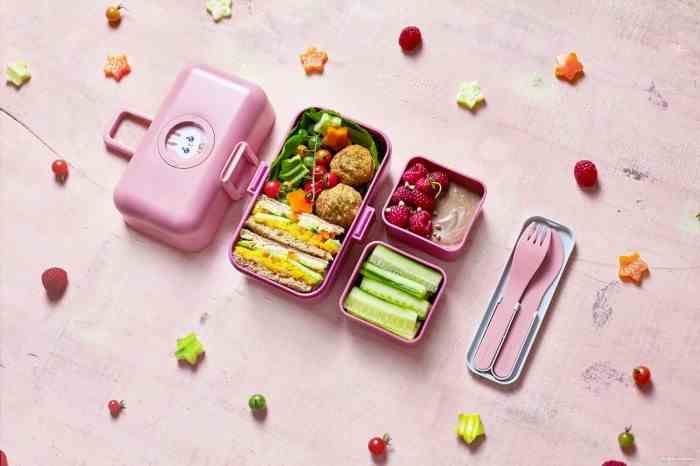Lunchbox dziecięcy Tresor, Pink Blush / Monbento