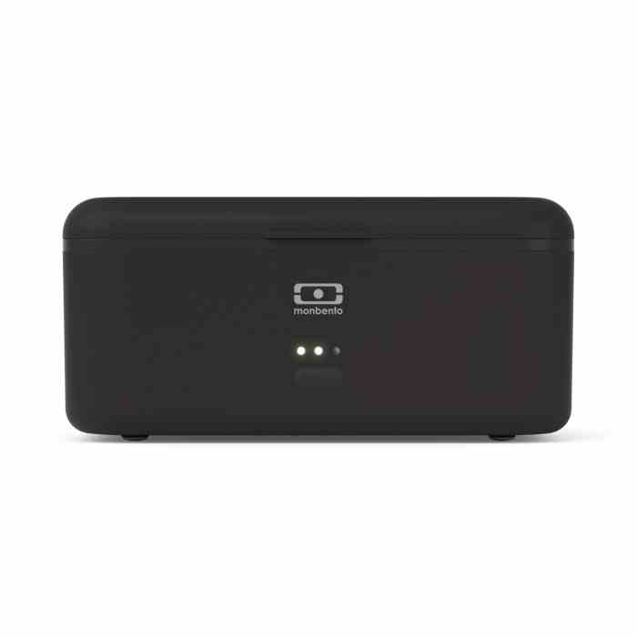 Lunchbox z funkcją podgrzewania Warmer, Black / Monbento