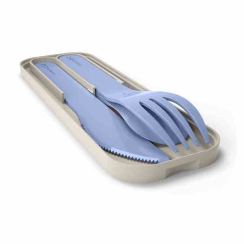 Sztućce podróżne Pocket Color, Blue Infinity / Monbento