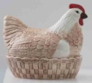 Pojemnik Kura ceramiczna do przechowywania jaj / Mason Cash
