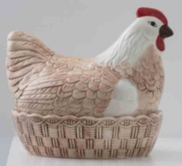 Pojemnik Kura ceramiczna do przechowywania jaj / Mason Cash