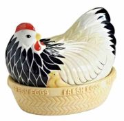 Pojemnik Kura ceramiczna do przechowywania jaj / Mason Cash