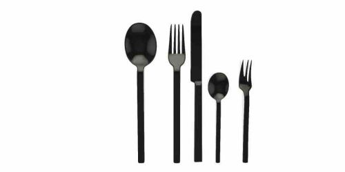 Zestaw sztućców 30el. Oro Nero,Stile / Mepra