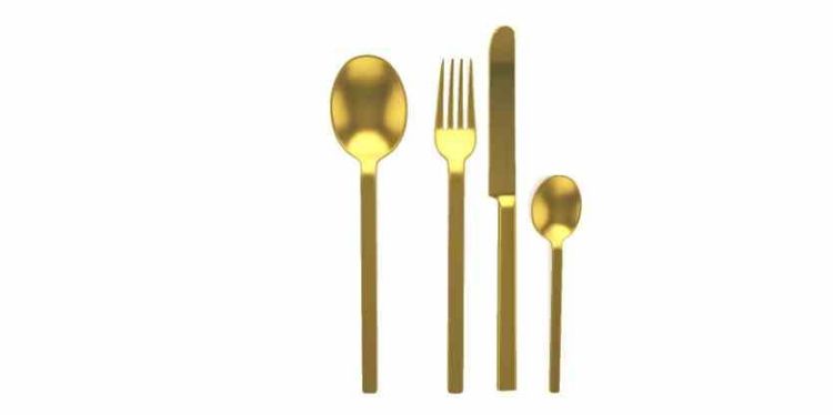 Zestaw sztućców 4el.Gift Oro Ice,Stile / Mepra