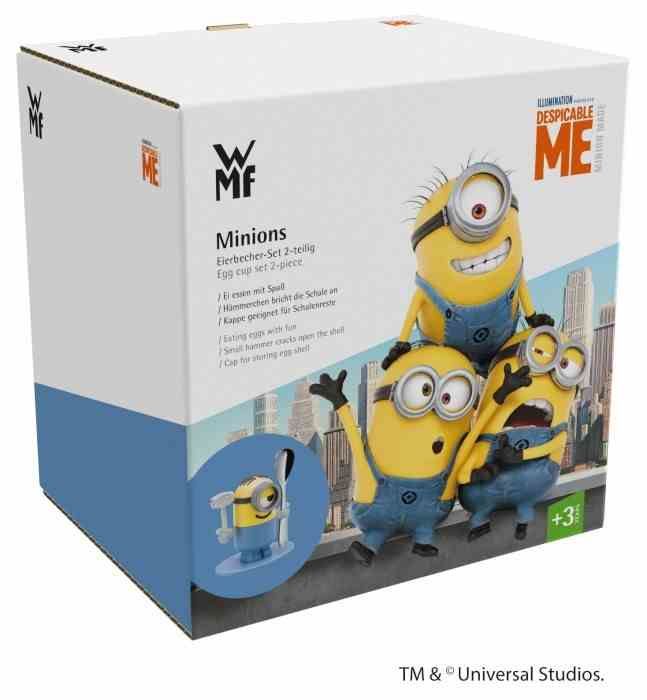 Kieliszek na jajko z łyżeczką, Minionek / WMF