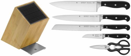 Zestaw noży w bloku 6el, Spitzenklasse / WMF