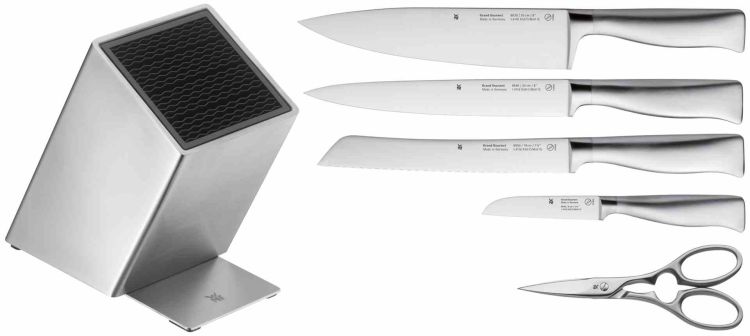 Zestaw noży w bloku 6el., Grand Gourmet / WMF