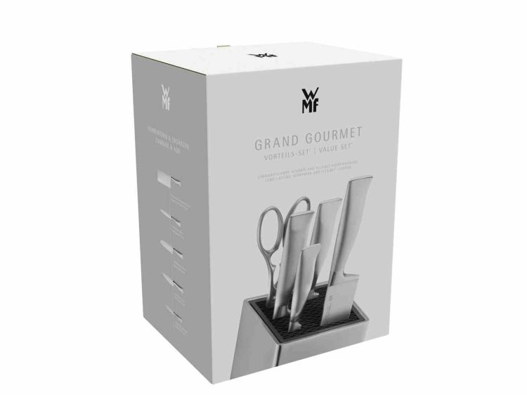 Zestaw noży w bloku 6el., Grand Gourmet / WMF