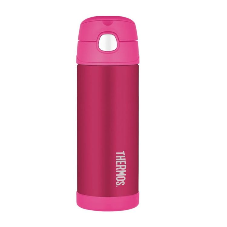 Termos dziecięcy ze słomką Thermos 0,47l różowy