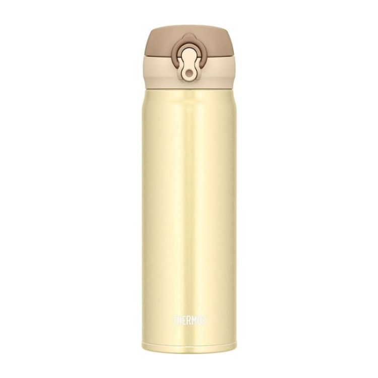 Mobilny termokubek Thermos 0,5l kremowo-złoty