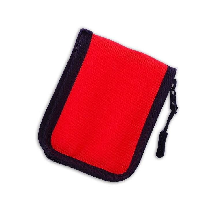 Ampularium mini z rzepem Cordura czerwone