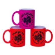 Kubek RATOWNIK MEDYCZNY żmija 330 ml - pomarańczowy FLUO