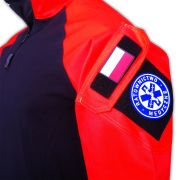 Emblemat Flaga Polski na rękaw 5,5 x 3,8 cm