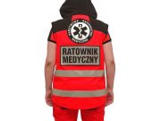 Emblemat odblaskowy RATOWNICTWO MEDYCZNE 20 cm