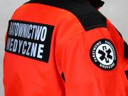 Emblemat dowolny odblaskowy na rzepie 31 x 10 cm