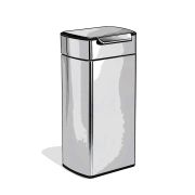 Kosz na śmieci 30L TOUCH-BAR - stal FPP / simplehuman