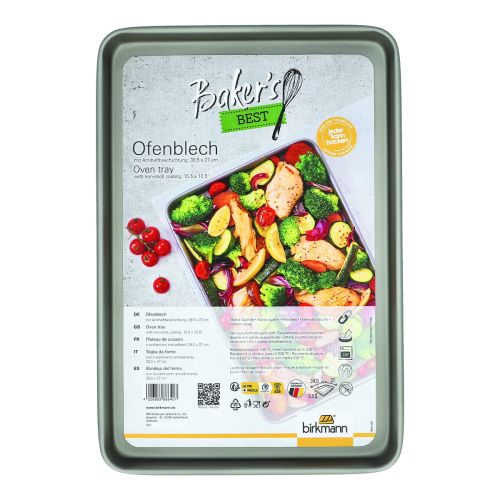 Blacha do piekarnika 39,5 x 27 cm Baker's Best / Birkmann