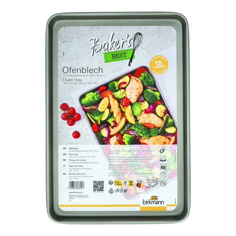 Blacha do piekarnika 39,5 x 27 cm Baker's Best / Birkmann
